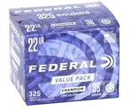 Federal Champion 22 Long Rifle Ammo 36 Grain Lead Hollow Point - 749