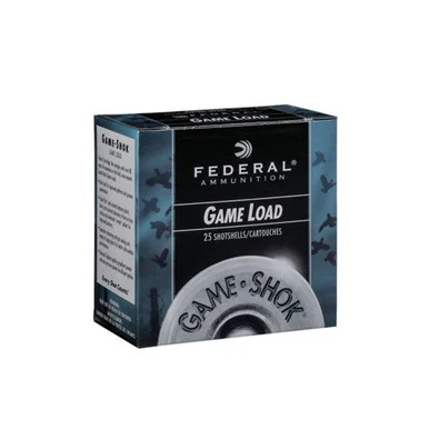 FEDERAL Game Shok Game Load 12Ga 2.75in 1oz #6 Shot 25rd Box Shotshells (H1216)