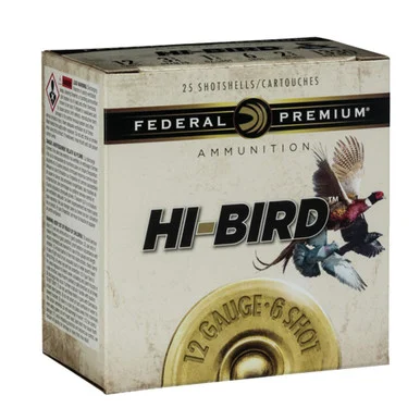 FEDERAL Hi-Bird Game Load 12Ga 2.75in 1-1/4oz #7.5 Shot 25rd Box Shotshells (HVF12H75)