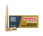 Federal MatchKing 223 Ammo 80 Grain Hollow Point Boat Tail - XM223M1