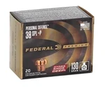 Federal Personal Defense 38 Special +P Ammo 130 Grain Hydra-Shok Jacketed Hollow Point - P38HSD1