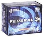 Federal Power-Shok 44 Remington Magnum Ammo 240 Grain Jacketed Hollow Point - C44A