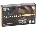 Federal Premium Gold Medal 308 Winchester Ammo 168 Grain Open Tip Match - GM308OTM1