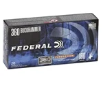 Federal Premium Power-Shok 360 Buckhammer Ammo 180 Grain Jacketed Soft Point - 360BHAS