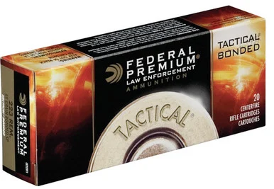 Federal Premium Tactical Bonded .223 Remington 55 Grain Soft Point, 20 Rounds