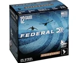 Federal Speed Shok 12 Gauge Ammo 3"1-1/8 oz. #2 Steel Shot 250 Round Case