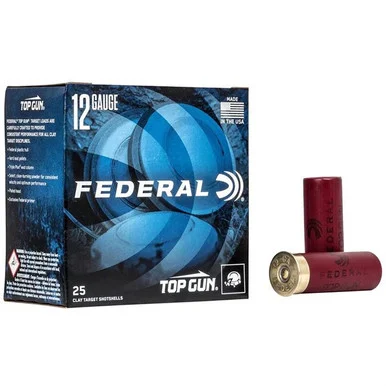 Federal Top Gun, 12 GAUGE, 2.75" Barrel, 25 Rds, Made in USA