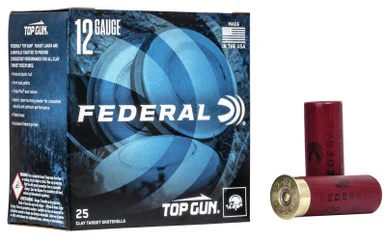 Federal Top Gun, 12GA, 2-3/4" 1 oz #7.5 Shot, 250 Rds