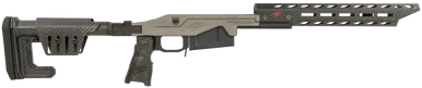 Fierce Firearms LACHSTU Chassis Kit, Carbon Fiber, Tungsten Gray