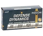 Fiocchi Defense Dynamics 44 Special Ammo 200 Grain Semi-Jacket Hollow Point - 44SA500