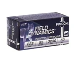 Fiocchi Field Dynamics 223 Ammo 55 Grain Pointed Soft Point - 223B50