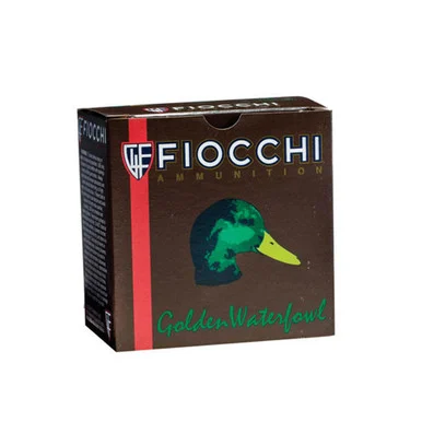 FIOCCHI Golden Waterfowl 12 Gauge 3in #2 Bulk Ammo, 250 Round Case (123SGW2-CASE)