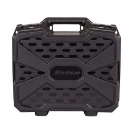 Flambeau Outdoors Double Deep Tactical Pistol Case (Black)