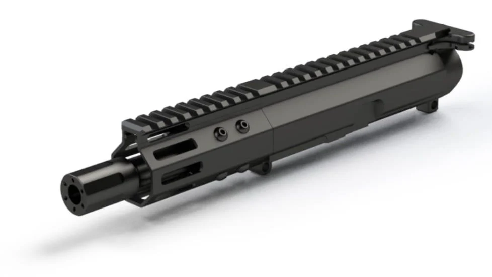 Foxtrot Mike Products 5" Rear Charging 9mm AR-15 Complete Upper - FM9-RS-54