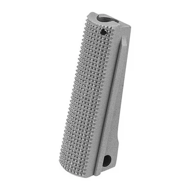 Fusion Firearms 1911 GOVT SS Checkered Steel Mainspring Housing, Stainless