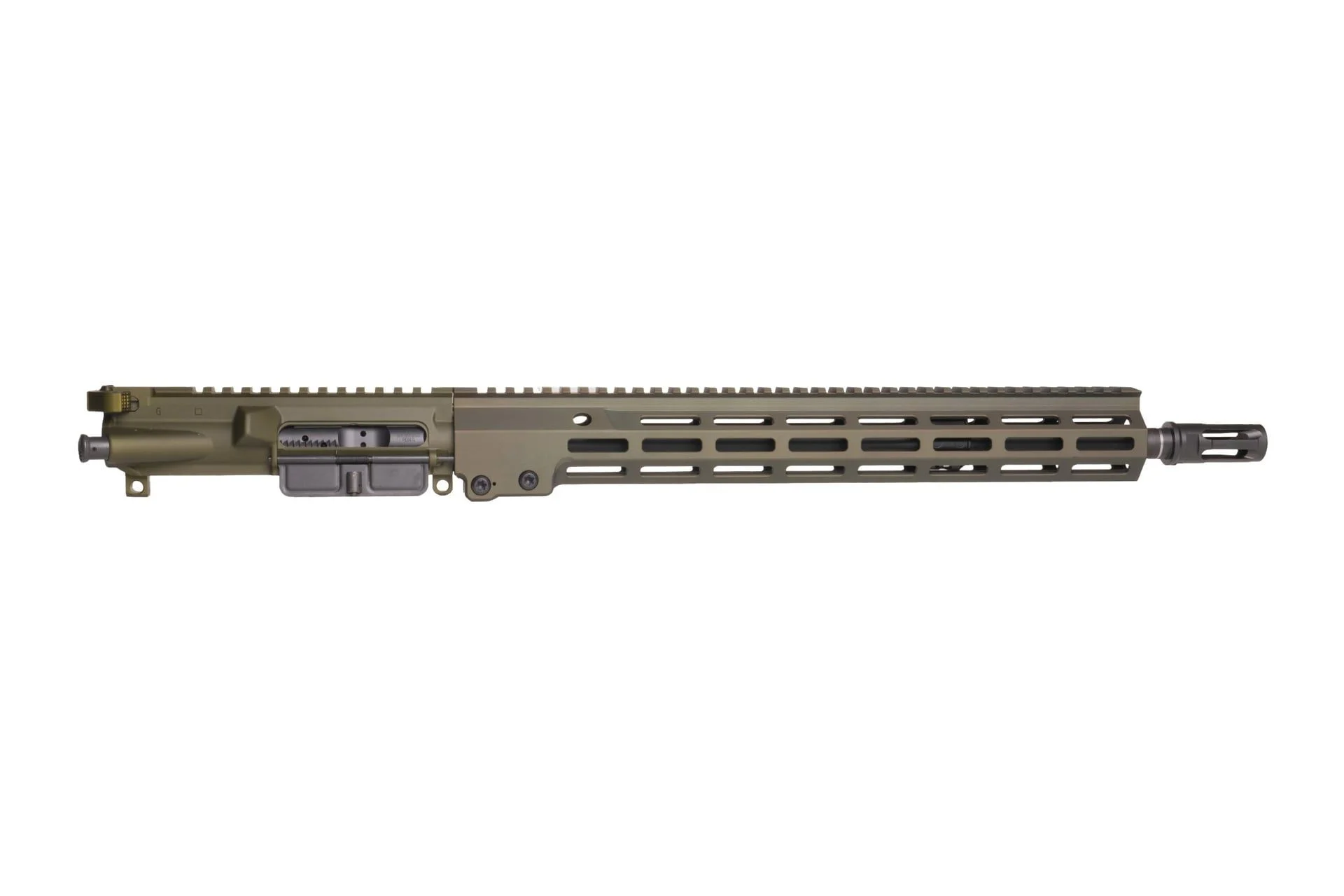 Geissele Automatics Super Duty AR-15 Complete Upper Receiver Mid-length - OD Green - 16" - 08-220ODG