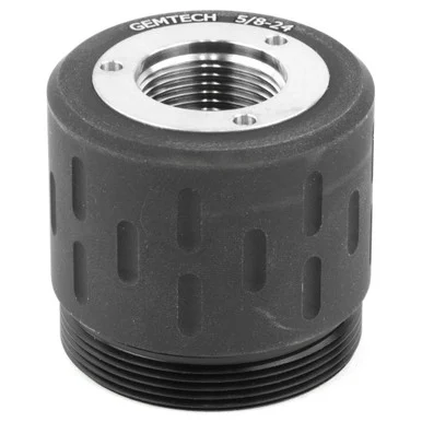 Gemtech GM-45/BLKSD THREADMNT 5/8X24, Black, Matte Finish