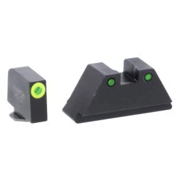 AmeriGlo Optic Compatible Sight Set - For Glock