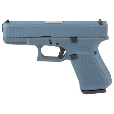 Glock 19 Gen 5, 9MM, 4.02" Barrel, 15 Rds, Blue Titanium
