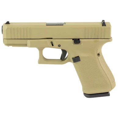Glock 19 Gen 5, 9MM, 4.02" Barrel, 15 Rds, Coyote Tan
