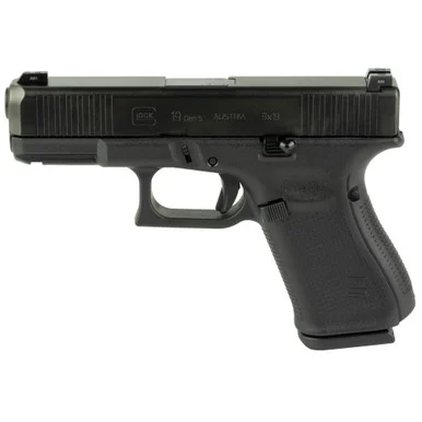 Glock 19 Gen 5, 9MM, 4.02" Barrel, 15 Rds, DLC Finish