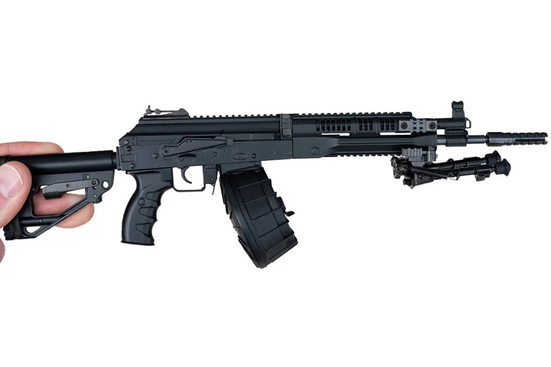 Goatguns Miniature RPK-16 LMG Model - Black - RPK-BLACK
