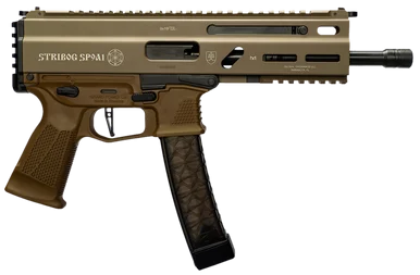 Grand Power SP9A1 Stribog, 9MM, 8.00" Barrel, 30 Rds, Flat Dark Earth