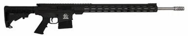 Great Lakes Firearms AR-10, .243 WIN, 24.00" Barrel, 5 Rds, Black/SS