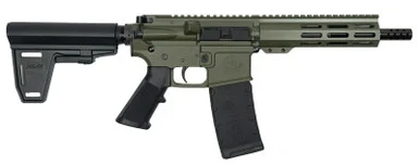Great Lakes Firearms AR-15 223 Wylde, .223 Wylde, 7.5" Barrel, 30 Rds, OD Green