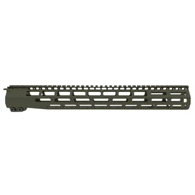Grey Ghost Precision GGP55615HGOD, Handguard, 15" M-LOK, Olive Drab Green, Anodized