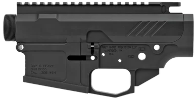 Grey Ghost Precision GGPSHEAVYRCVR, Receiver, Heavy, Black Hardcoat Anodized