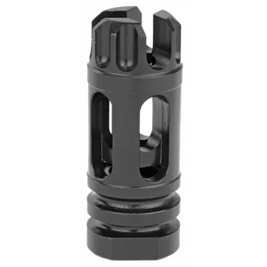 Griffin Armament Gate-LOK Flash Comp, 17-4 Stainless Steel, Black Nitride