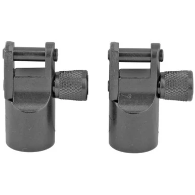 GrovTec GTSW235 Push Button Base to Stud Adapter, All Steel Construction, Black Oxide Finish