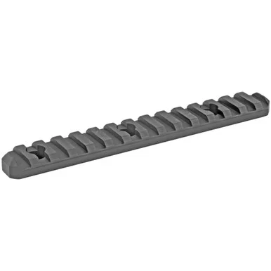 GrovTec GTSW239, 15 Slot Rail, Black Anodized