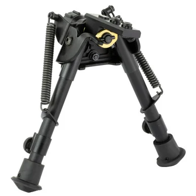 Harris Engineering S-BR2 M-LOK, Self-Leveling Legs, Black Anodized