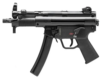 Heckler & Koch SP5K-PDW, 9MM, 5.83" Barrel, 30 Rds, Black