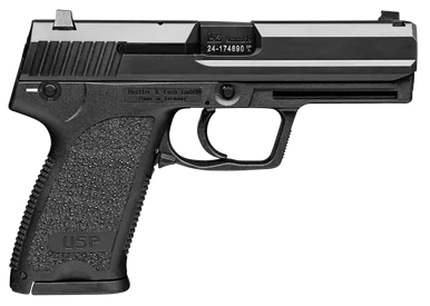 Heckler & Koch USP V7 LEM, 9MM, 4.25" Barrel, 15 Rds, Black