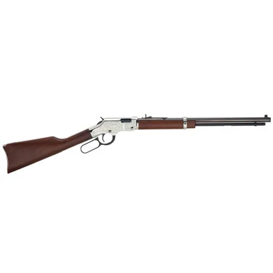 HENRY Silver Eagle 22WMR 20.5in Barrel 12Rd Nickel Plated Rifle (H004SEM)