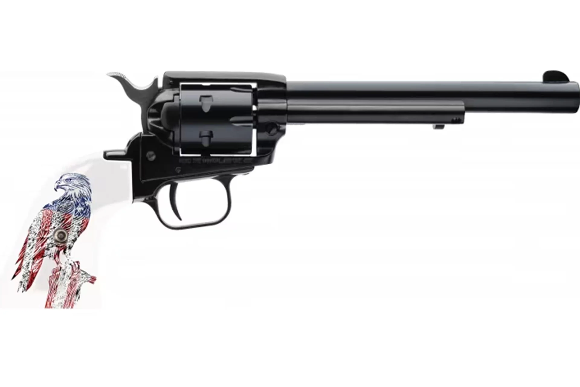 Heritage 22LR BL/PATRIOT EAGLE 6.5" FS 22 LR - RR22B6-PE