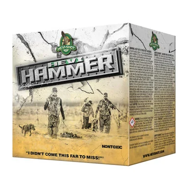 HEVI-Shot HEVI-Hammer, 12 GAUGE, 3", #3 Shot, 1 1/4 Oz, 25 Rds