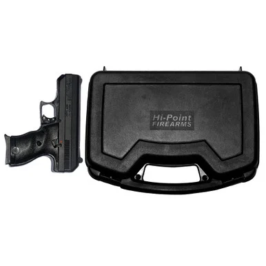 HI-POINT FIREARMS 9mm 3.5in 8rd Black Pistol with Hard Case (916HC)