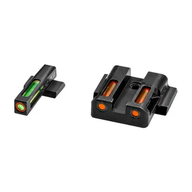 Hi-Viz LiteWave H3, Green Tritium Front, Orange Rear, Steel Construction