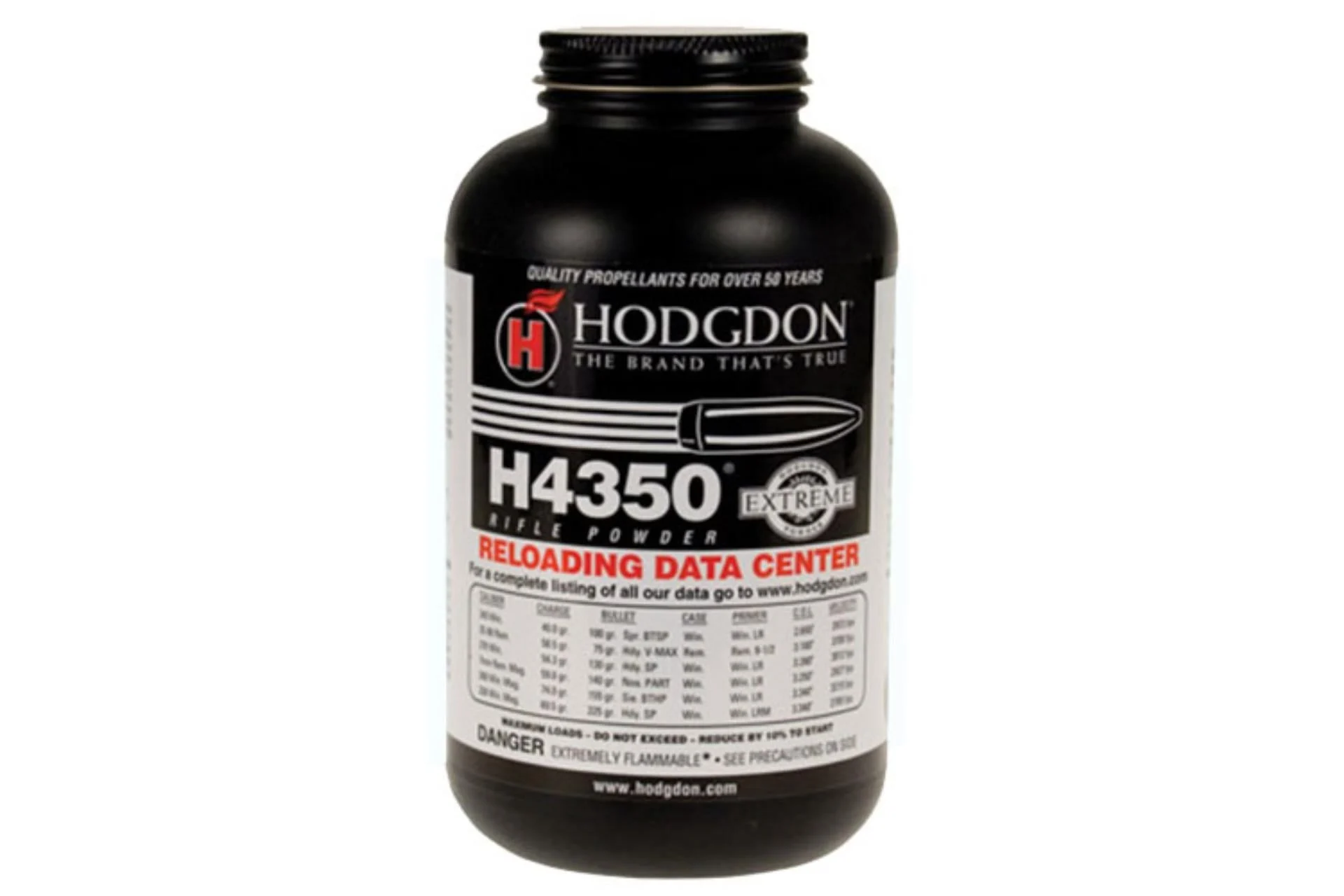 Hodgdon 43501 Extreme H4350 Rifle Powder Multi-Caliber 1 lb - 50514