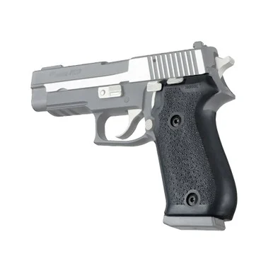 HOGUE Sig Sauer P220 American Rubber No Finger Grooves Black Grip (20010)