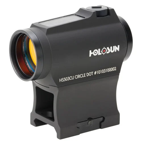 Holosun 503 Rifle Solar, Red Multi-Reticle, 2 MOA, Shake Awake