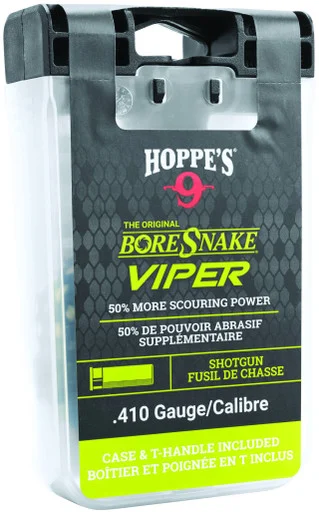 Hoppe's BoreSnake Viper, 410 Gauge, Brass Weight, Nylon Cord