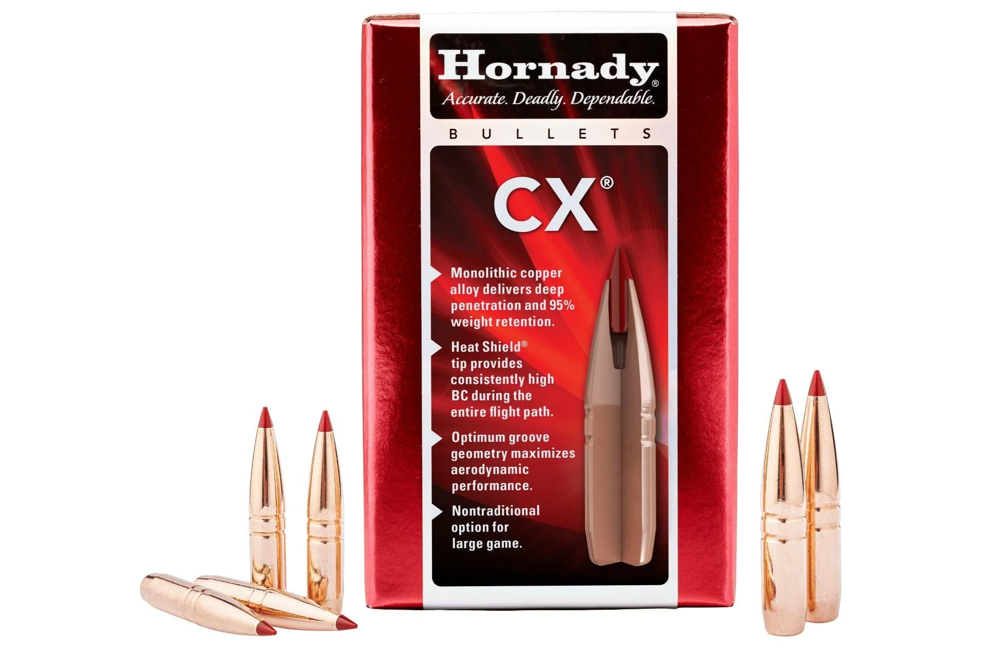 Hornady 30 Cal .308 180 Gr Cx - 301934