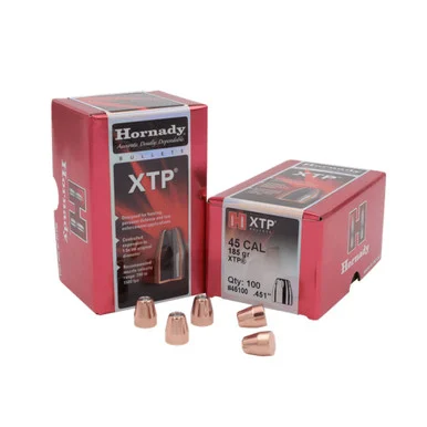 HORNADY .45 Caliber 185Gr XTP Pistol Bullets (45100)