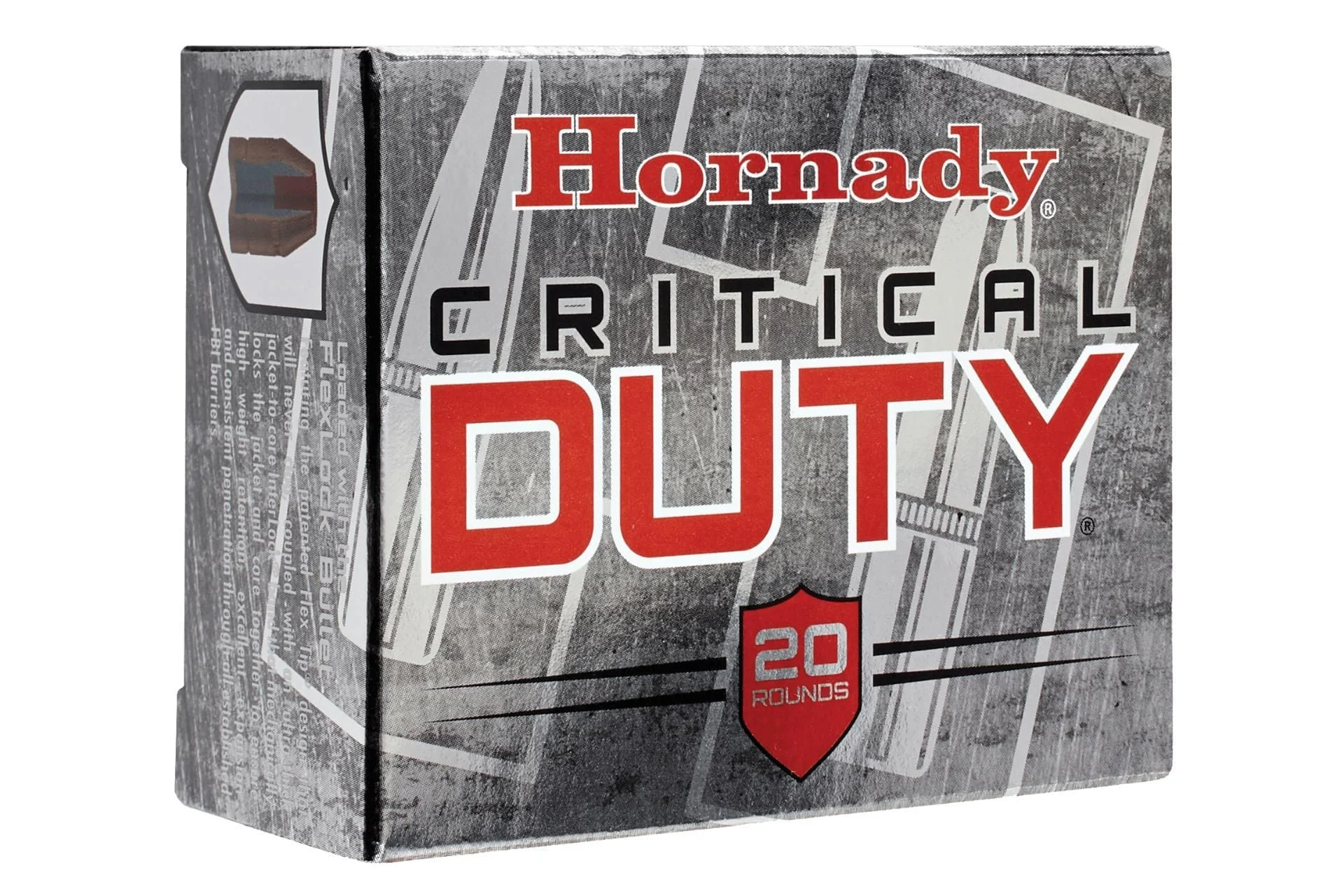 Hornady Ammo 10Mm Auto 175 Gr Flexlock Duty Rifle Ammo - 20 Rounds - 91256