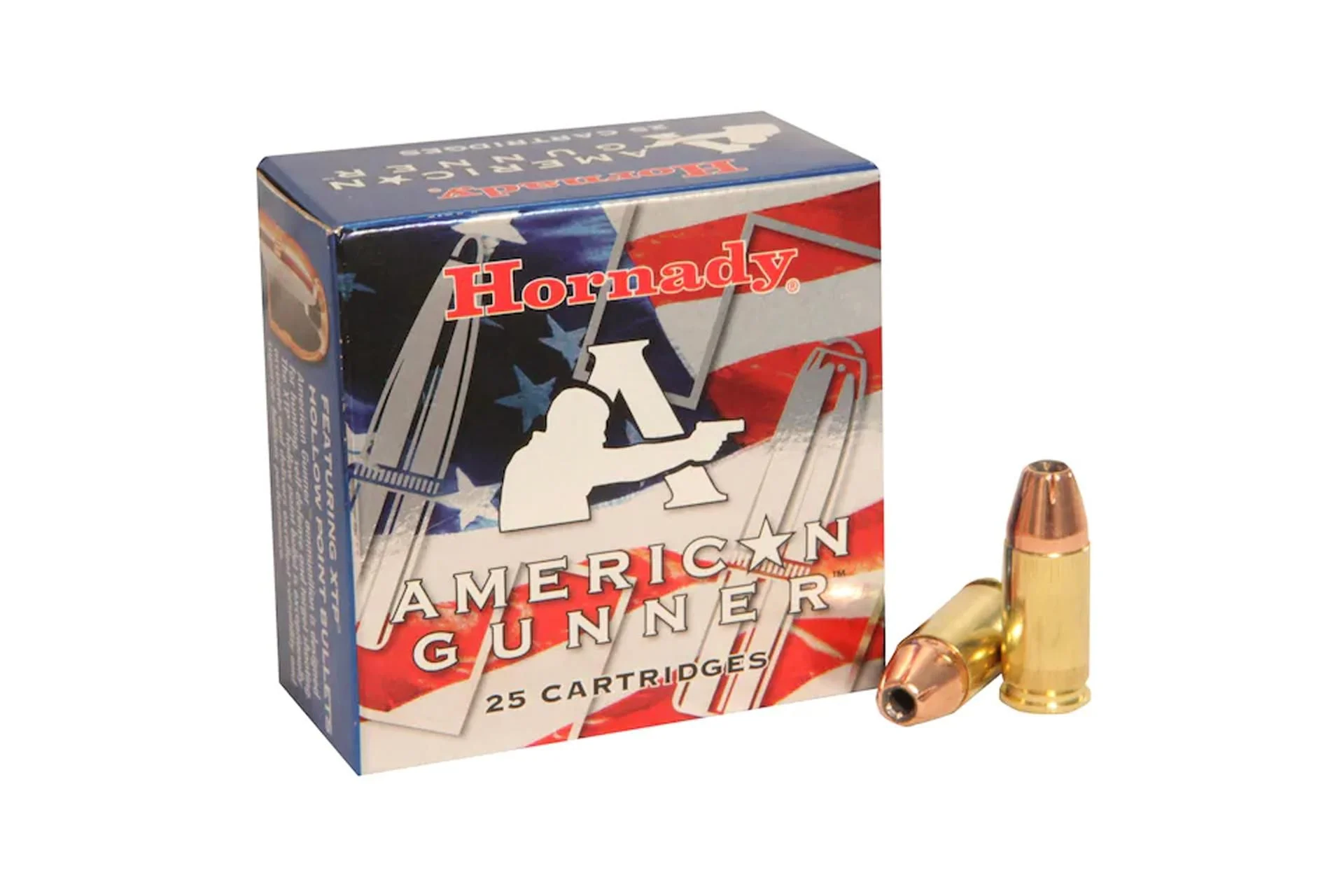 Hornady American Gunner 9mm Luger 115 GR XTP JHP Handgun Ammo - 25 Rounds - 90244